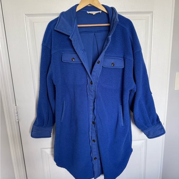 🌷 Blue Spring Shacket - Picture 7 of 8